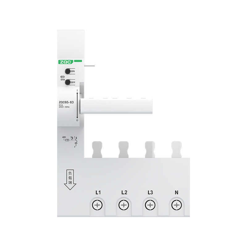 ZQC65-63/4P 係(xi)列小(xiǎo)型斷(duan)路器(qi)外置模塊