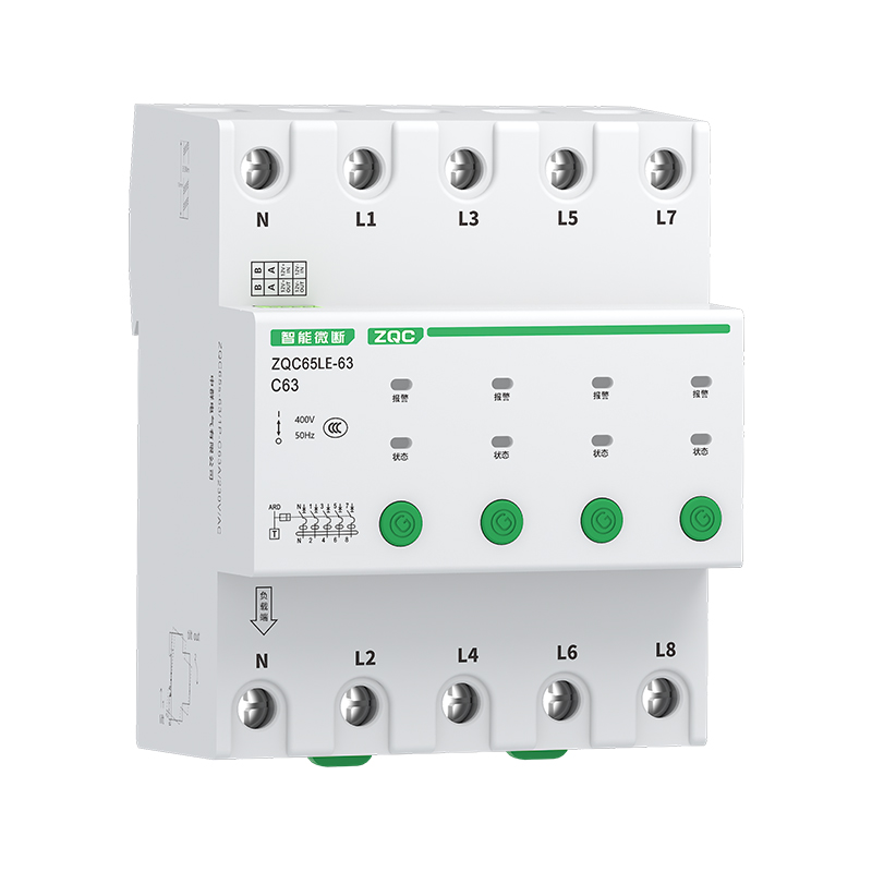 ZQC65LE-63 係(xi)列物(wù)聯(lian)網帶漏電(dian)磁保持開關